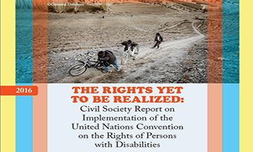 Read more about the article Civil Society Report on Implementation of the United Nations Convention on the Rights of Persons with Disabilities