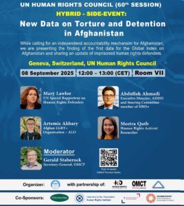 Read more about the article Toward Justice for Afghanistan: 60th Session Human Rights Council